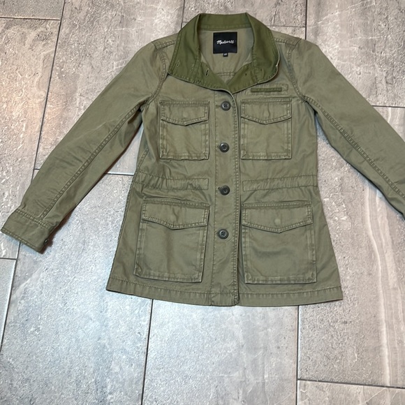 MADEWELL Utility Military Style Jacket - Picture 6 of 11